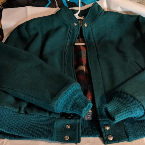 L.L. Bean Other - Men's LL Bean Green Wool Jacket VTG